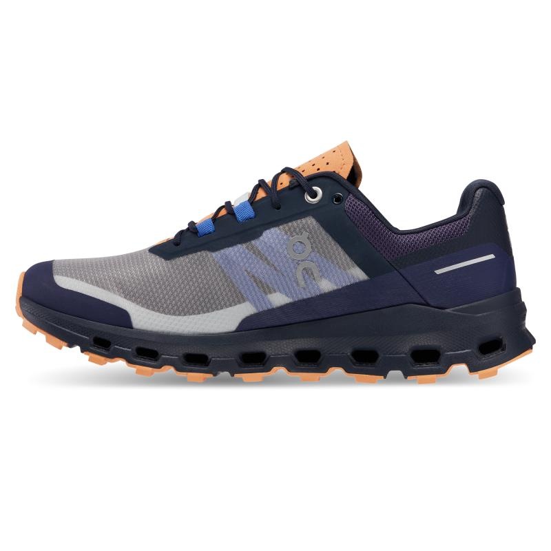 On Running Cloudvista Women's Hiking Shoes Midnight | Copper Grey | MFLIV-7048