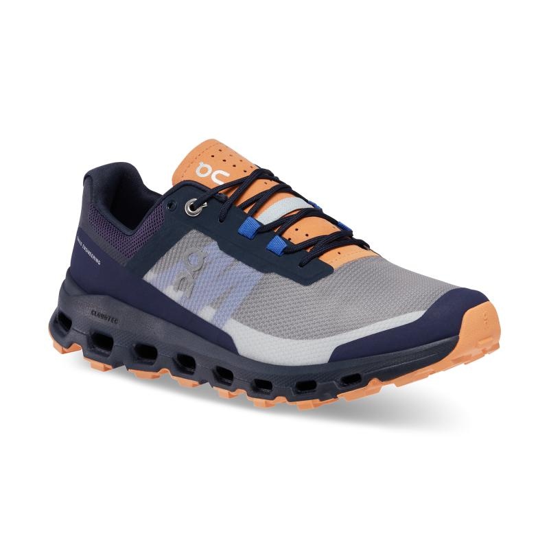 On Running Cloudvista Women's Hiking Shoes Midnight | Copper Grey | MFLIV-7048