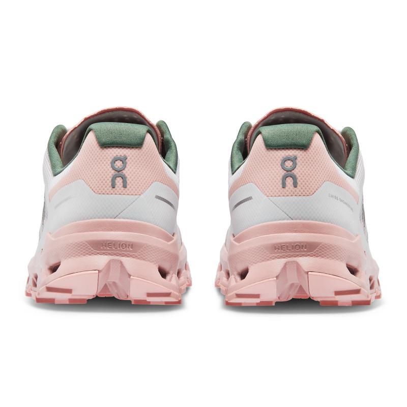 On Running Cloudvista Women's Trail Running Shoes Frost | Rose | NYCOV-7419