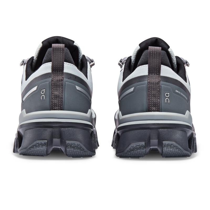 On Running Cloudwander Waterproof Men's Hiking Shoes Glacier | Eclipse Grey | FQEYA-2185