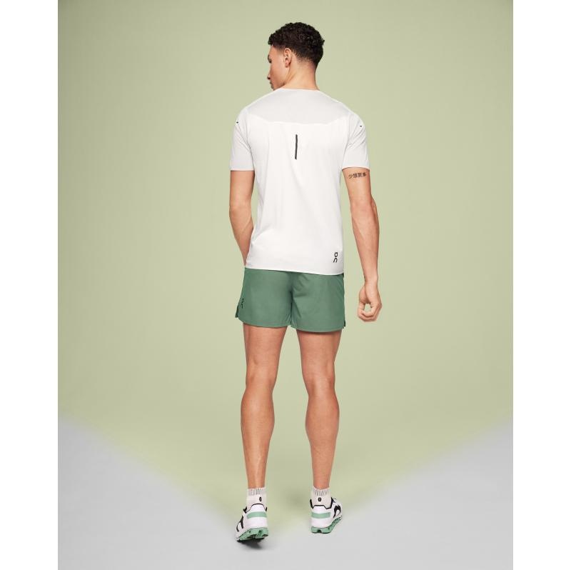 On Running Essential Men's Short Ivy Green | AWNID-2546