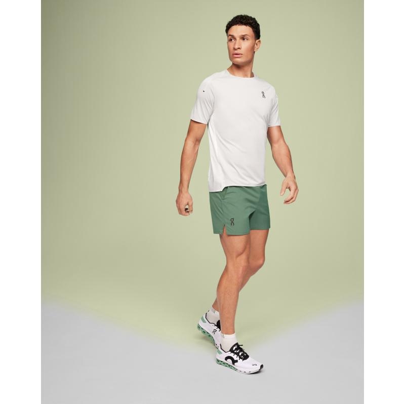 On Running Essential Men's Short Ivy Green | AWNID-2546