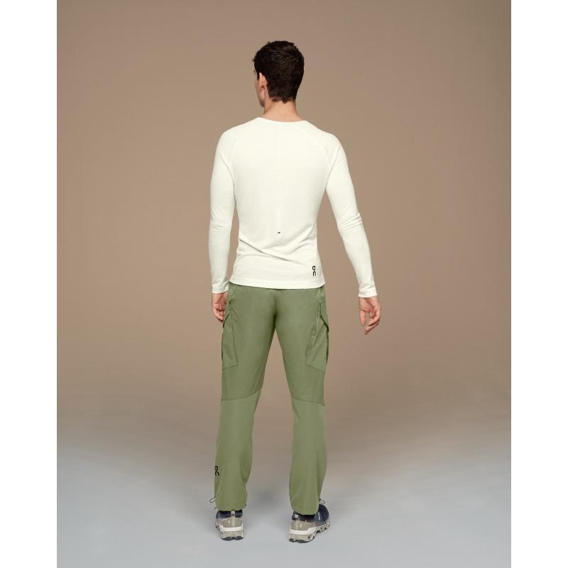 On Running Explorer Men's Pant Taiga White | HSWCM-4386