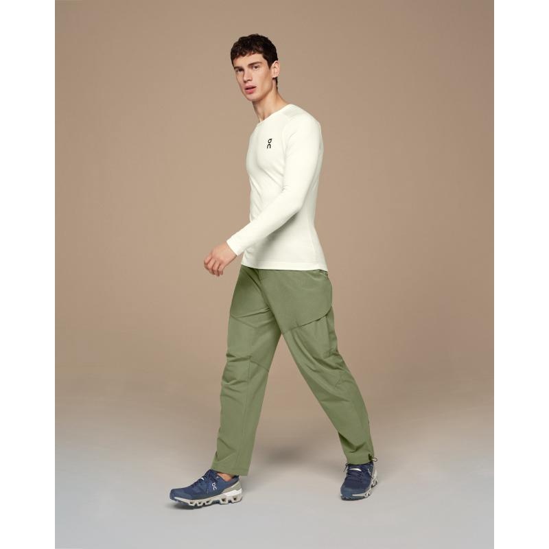 On Running Explorer Men's Pant Taiga White | HSWCM-4386