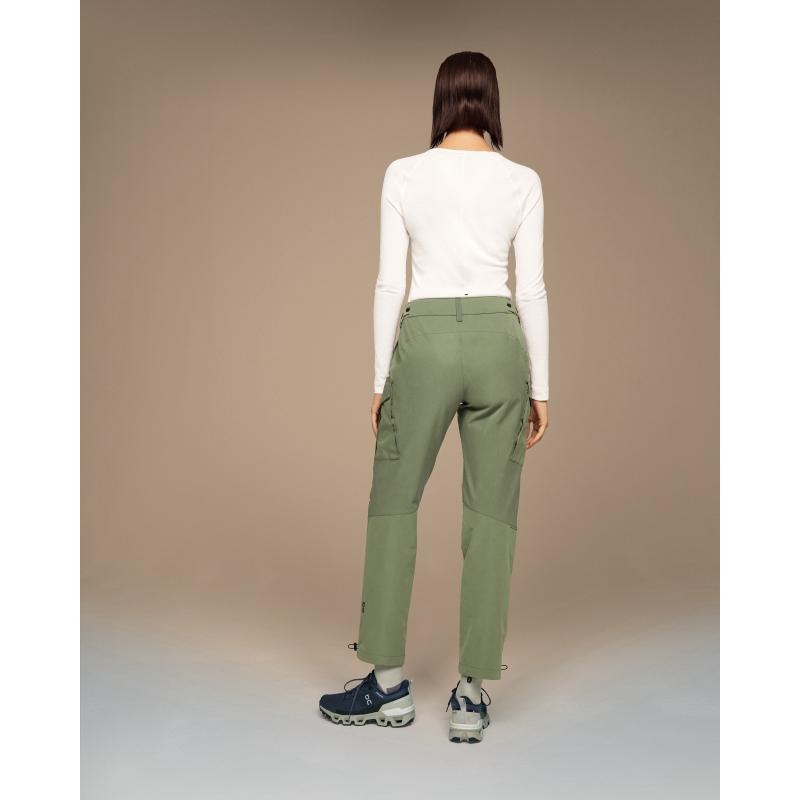 On Running Explorer Women's Pant Taiga White | UVSNJ-7258