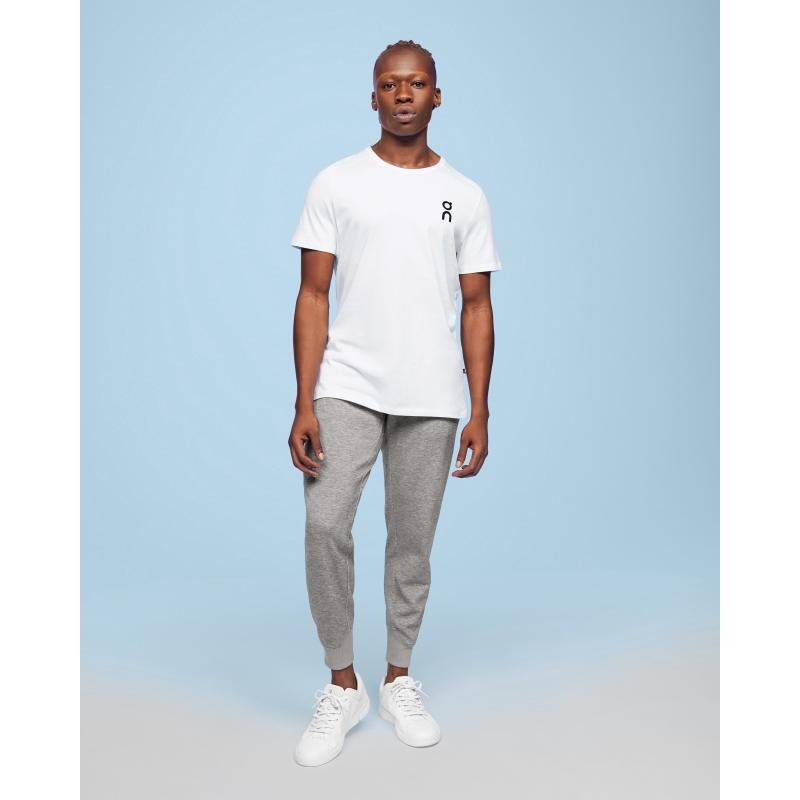 On Running Graphic-T Men's T-Shirt White | TNWIU-9162