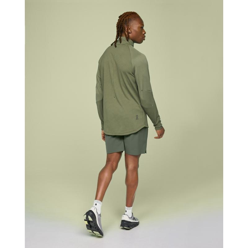 On Running Hybrid Men's Short Taiga White | VYNEW-8792