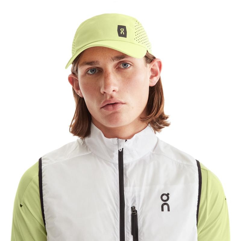 On Running Lightweight Men's Cap Hay Yellow | RHSCU-4682