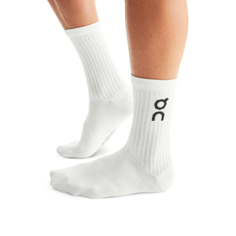 On Running Logo 3-Pack Men's Sock White | JZYHP-1620