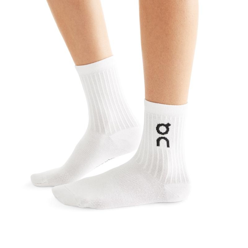 On Running Logo 3-Pack Men's Sock White | JZYHP-1620