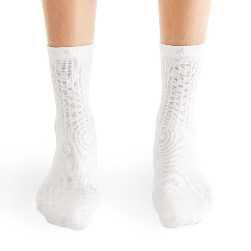 On Running Logo 3-Pack Men's Sock White | JZYHP-1620