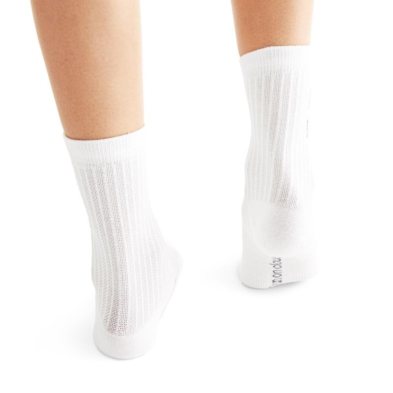 On Running Logo 3-Pack Men's Sock White | JZYHP-1620