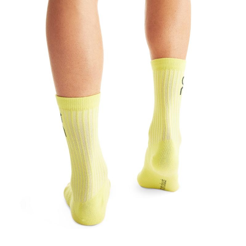 On Running Logo 3-Pack Men's Sock Zest | Stratosphere | YBSVO-9280