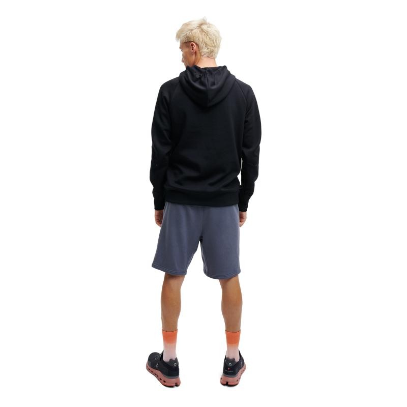 On Running Men's Hoodie Black | CZJHI-7690