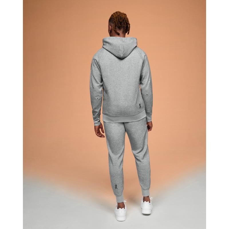 On Running Men's Hoodie Grey | DGVEN-5362