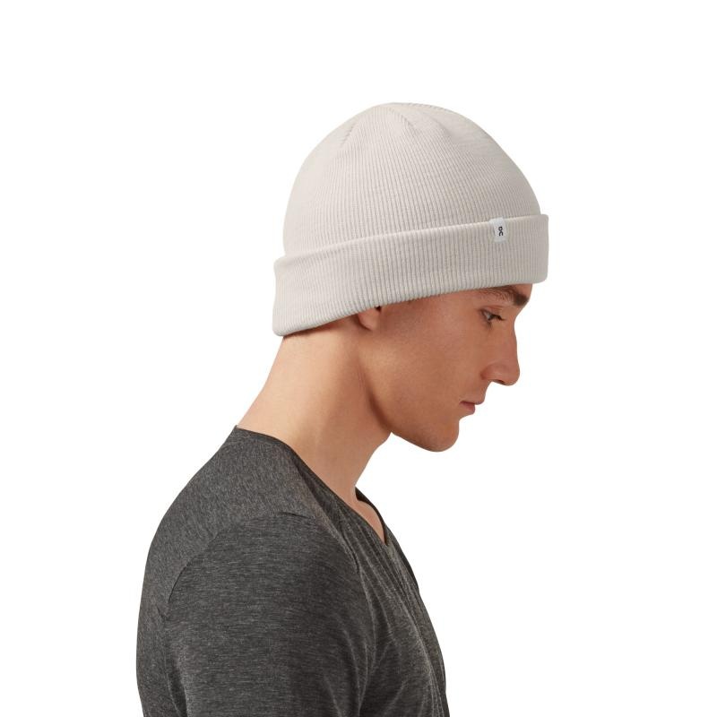 On Running Merino Men's Beanie White | YXPBA-4872