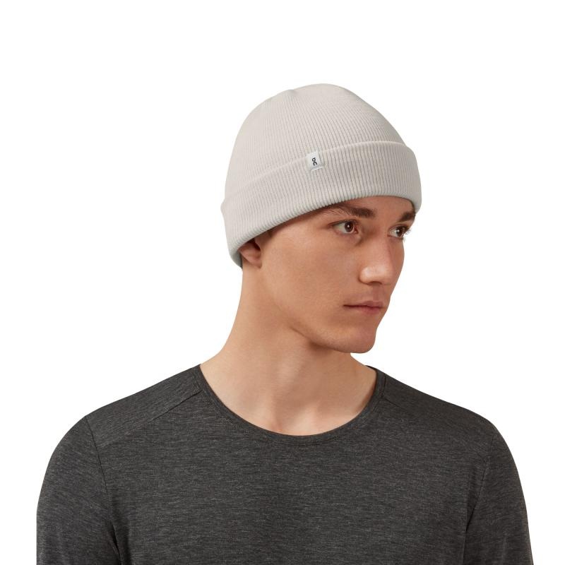 On Running Merino Men's Beanie White | YXPBA-4872