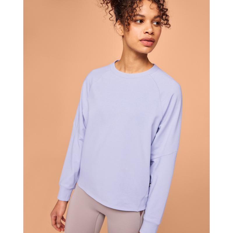 On Running Movement Crew Women's Sweater Lavender Purple | JANCS-4672