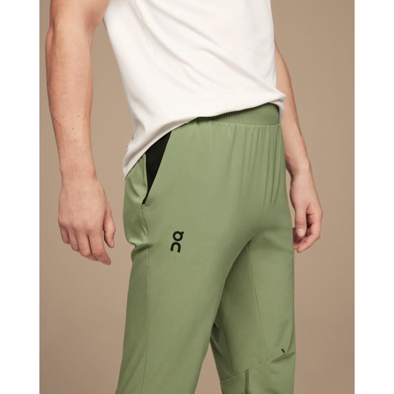 On Running Movement Men's Pant Taiga White | ZTPSL-7406