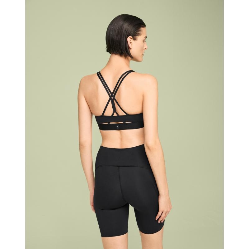 On Running Movement Women's Bra Black | ZXFAE-7350