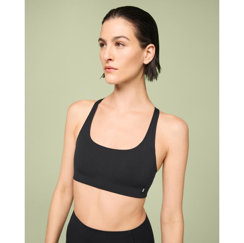 On Running Movement Women\'s Bra Black | ZXFAE-7350