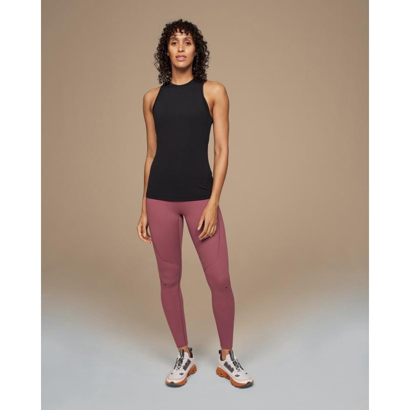 On Running Movement Women's Tank Top Black | DGOBN-7532