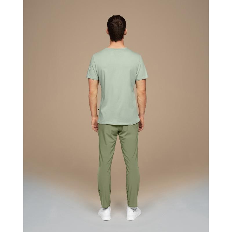 On Running On-T Men's T-Shirt Moss Mint | VYDTP-5683