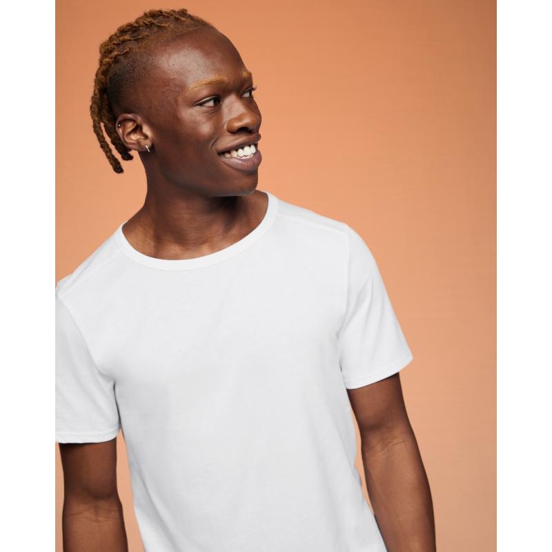 On Running On-T Men's T-Shirt White | QDUFR-8256