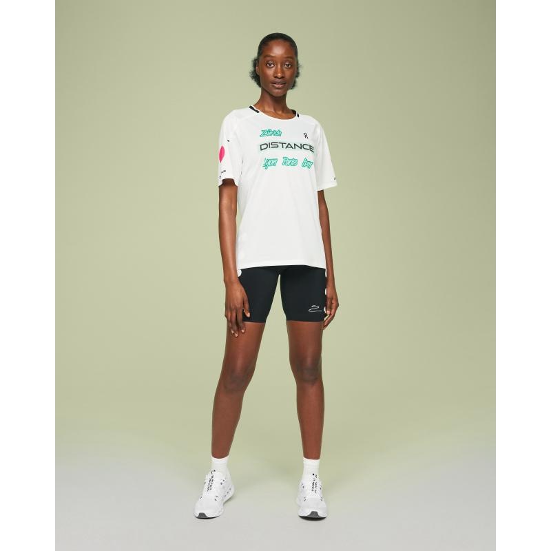 On Running Performance-T Light Distance Women's T-Shirt Mint | White | BHXRZ-7683