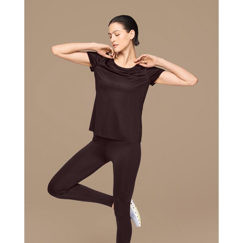 On Running Performance-T Women's T-Shirt Ox | Hay Brown | CSJWI-3267