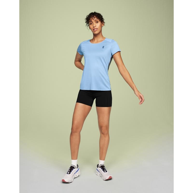 On Running Performance-T Women's T-Shirt Stratosphere | Black | EPDMR-7430