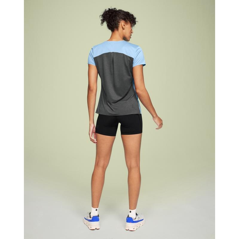 On Running Performance-T Women's T-Shirt Stratosphere | Black | EPDMR-7430