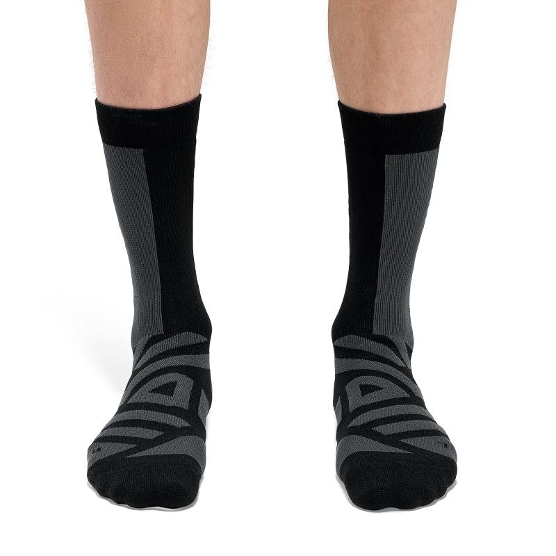 On Running Performance High Men's Sock Black | Shadow | JRQDE-6590