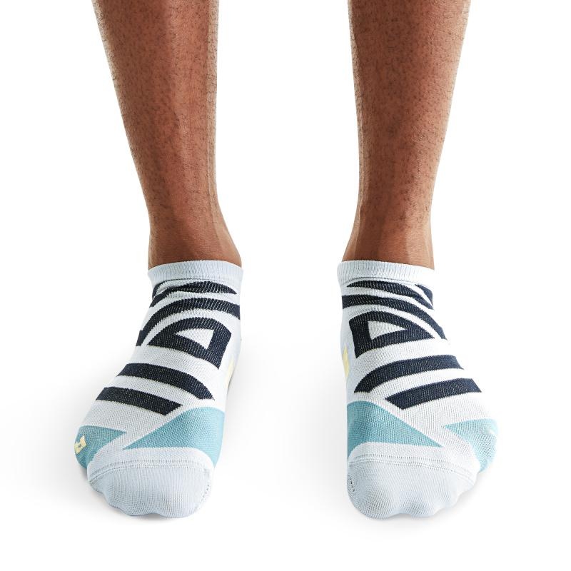 On Running Performance Low Men's Sock Hail | Wash Blue | HIWUZ-1309