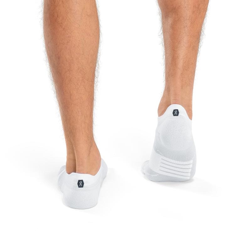 On Running Performance Low Men's Sock White | Ivory | OGQPM-5320