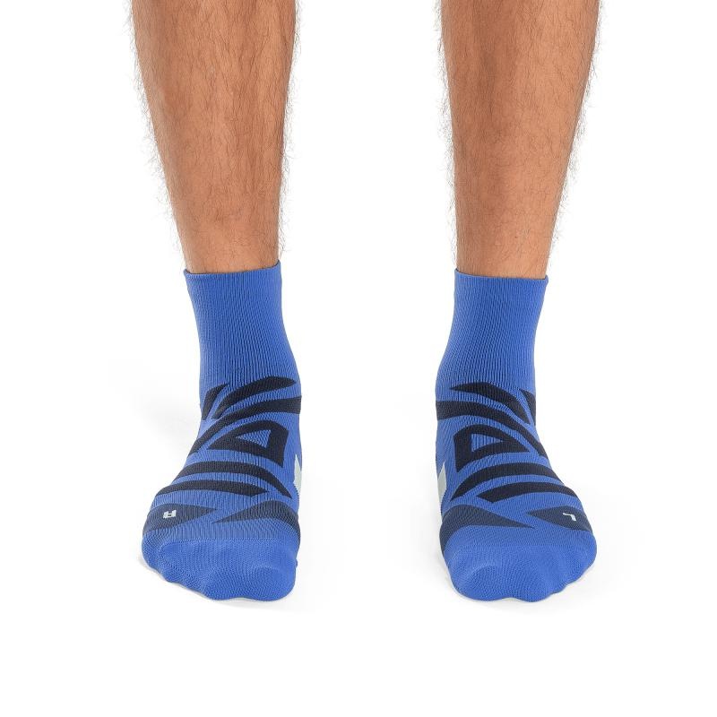 On Running Performance Mid Men's Sock Cobalt | Denim Blue | BGPSQ-5234