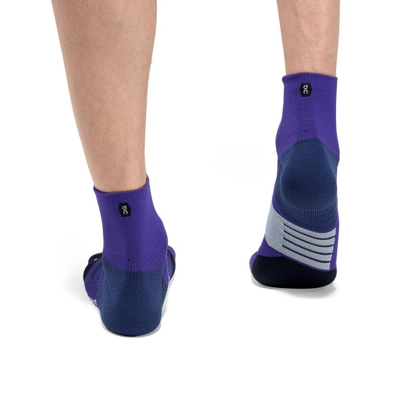 On Running Performance Mid Men's Sock Twilight | Navy | CBVRL-3728