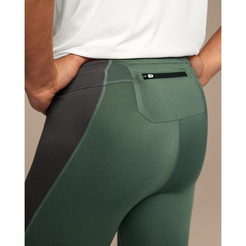 On Running Performance Tights Men's Pant Shadow | Ivy White | KCRHU-2940