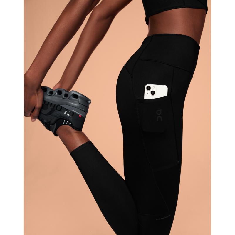 On Running Performance Tights Women's Pant Black | EGWBS-9826