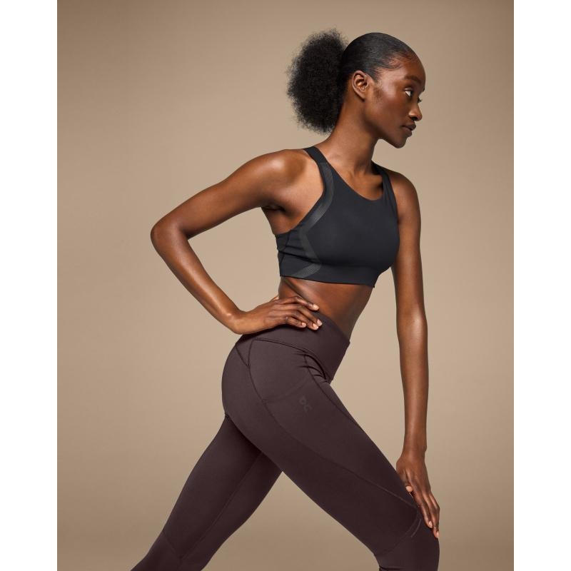 On Running Performance Tights Women's Pant Ox Brown | KNFGQ-7015