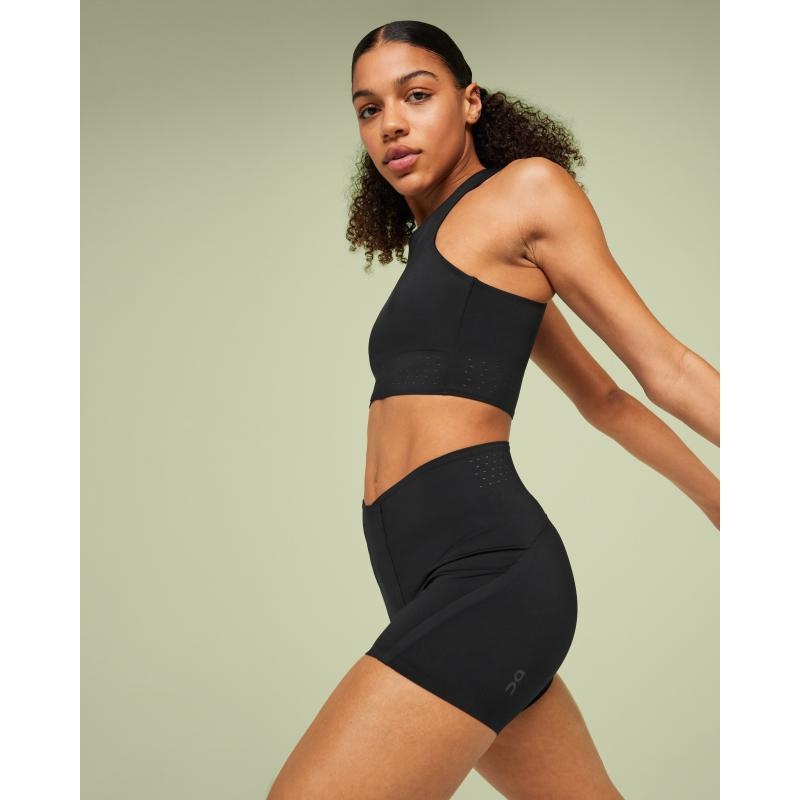 On Running Race Tights Women's Short Black | Shadow | YTMAL-2475