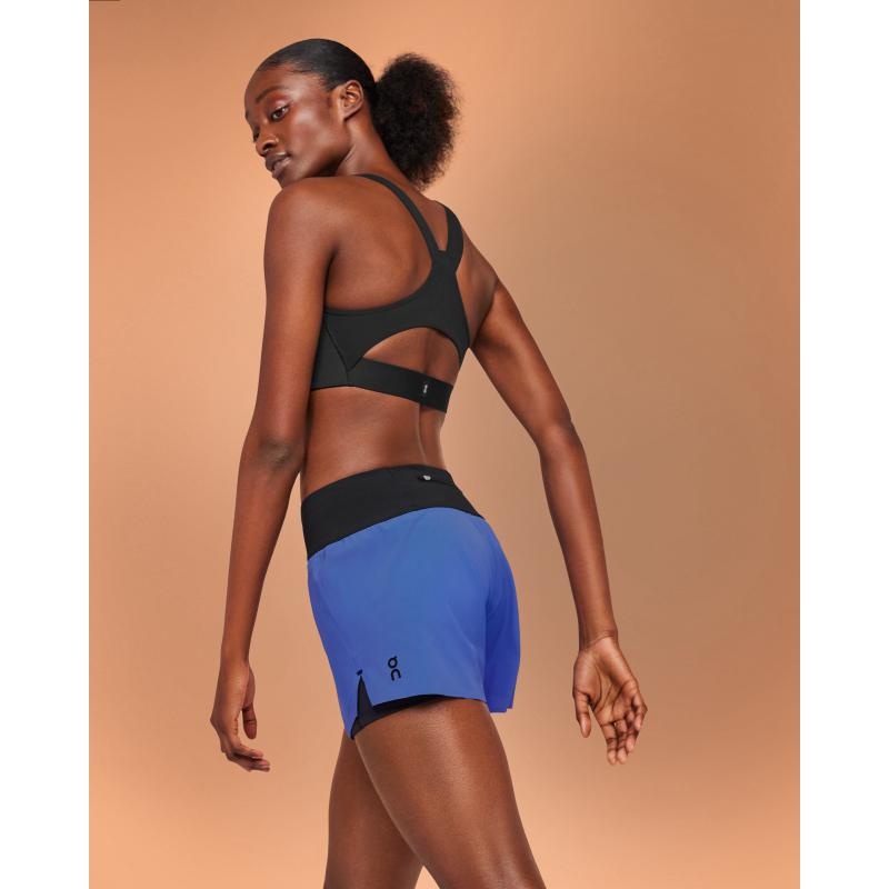 On Running Running Women's Short Cobalt | Black | QXPNS-1803