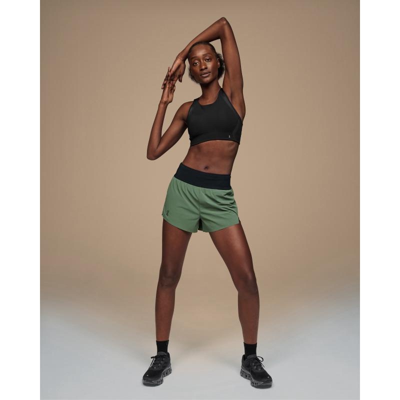 On Running Running Women's Short Ivy | Shadow Green | SWYKD-9234