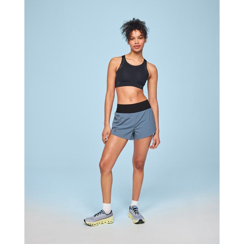 On Running Running Women's Short Stellar | Black | ZUTBN-4589