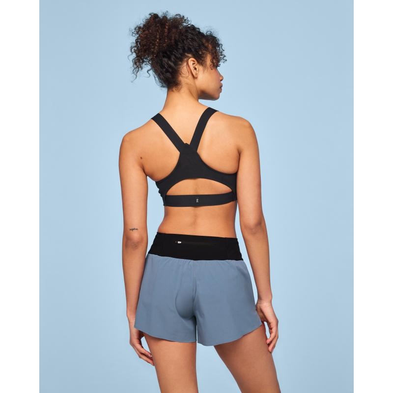 On Running Running Women's Short Stellar | Black | ZUTBN-4589