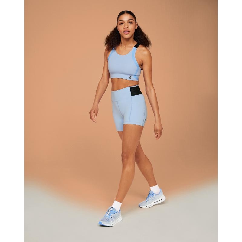 On Running Sprinter Women's Short Stratosphere Blue | JHTPX-6593