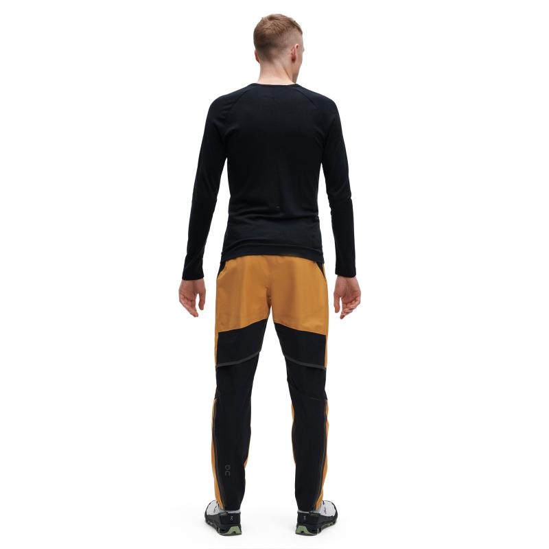 On Running Storm Men's Pant Mango | Black | UDFTL-7134