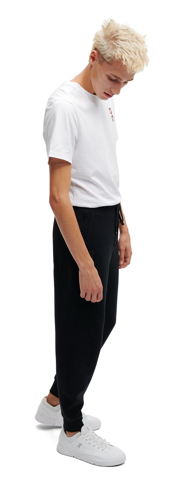 On Running Sweat Men's Pant Black | VXCWS-8059