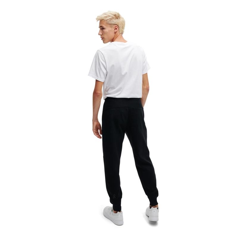 On Running Sweat Men's Pant Black | VXCWS-8059