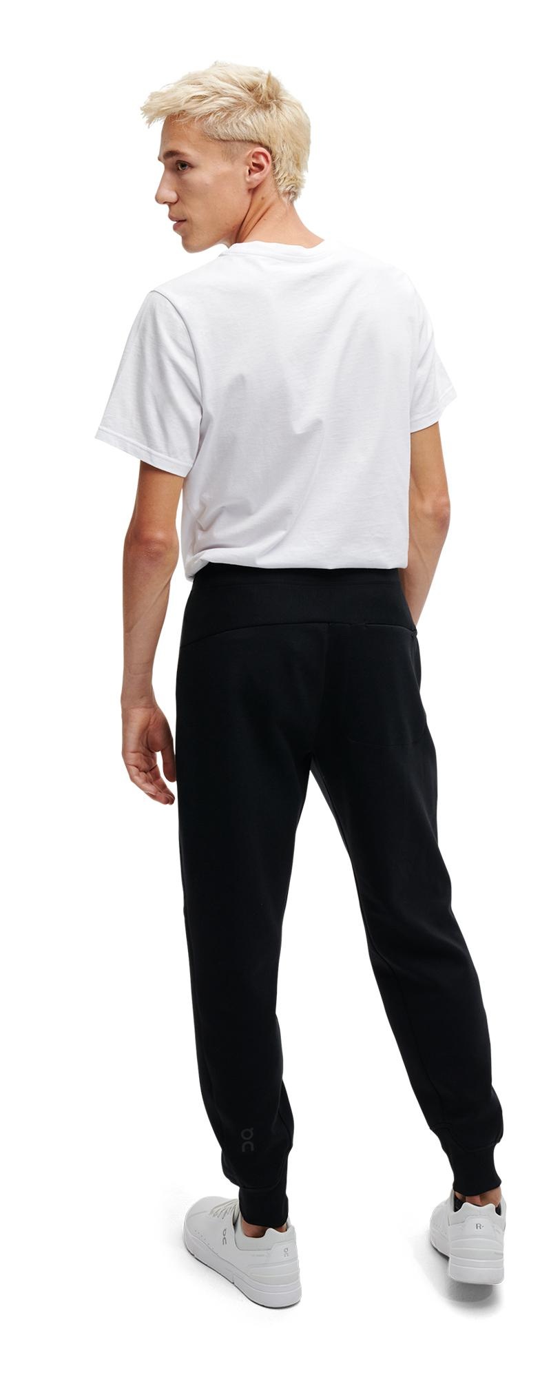 On Running Sweat Men's Pant Black | VXCWS-8059